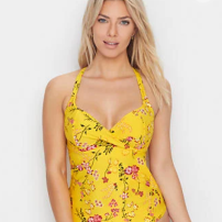 BIRDSONG FOREVER SUMMER UNDEWIRE WRAP TANKINI TOP